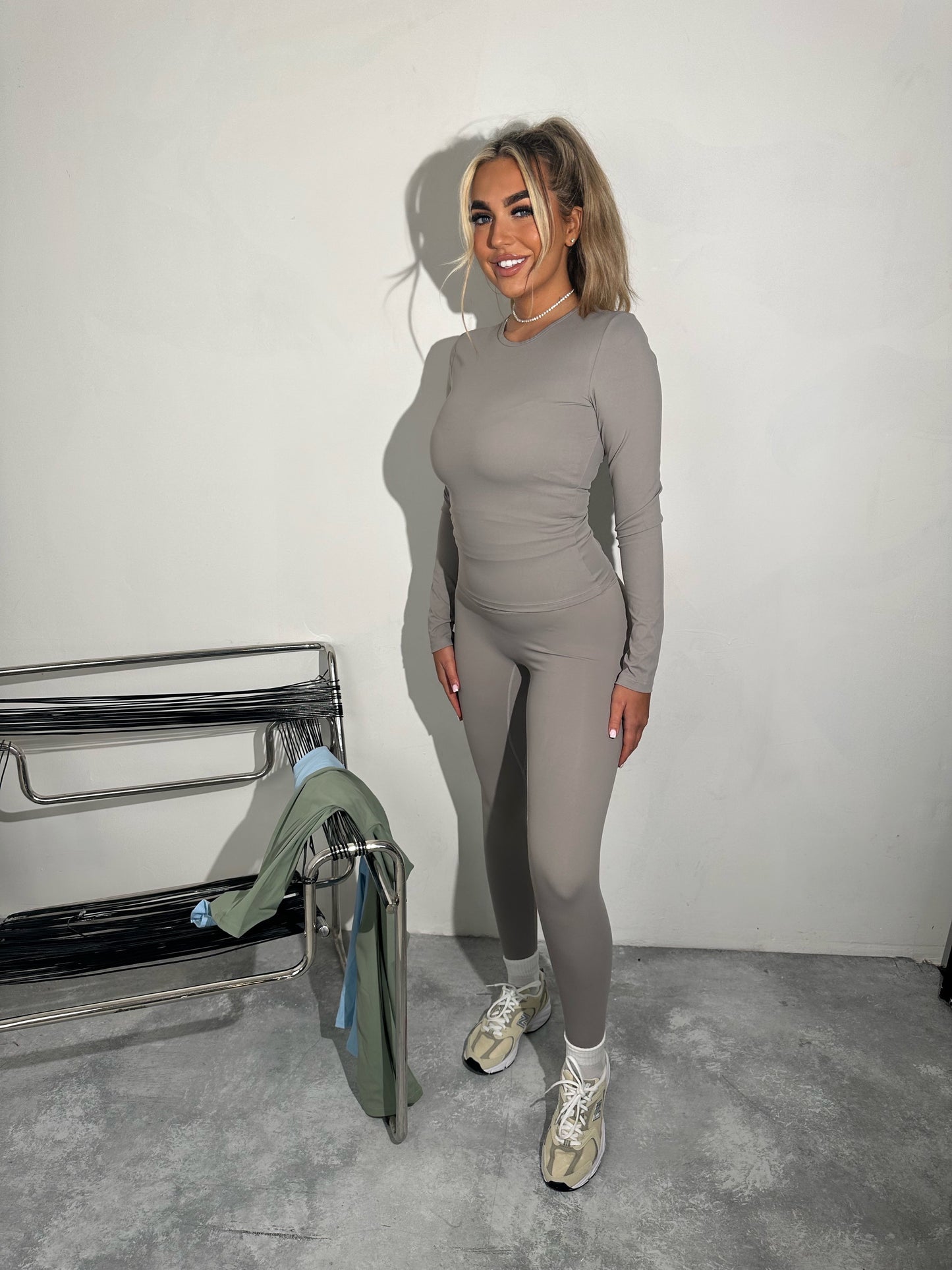 Grey 3 piece long sleeved set