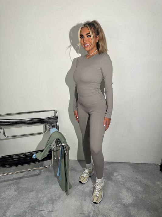 Grey 3 piece long sleeved set